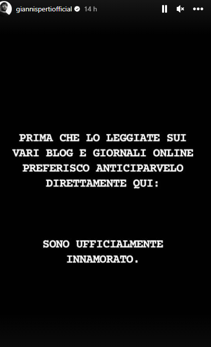 il post di Gianni Sperti di Uomini e Donne 