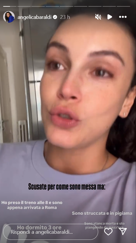 Angelica Baraldi dramma ex gieffina