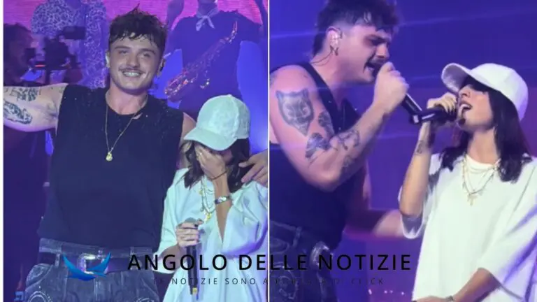 Angelina Mango e Olly insieme a Milano