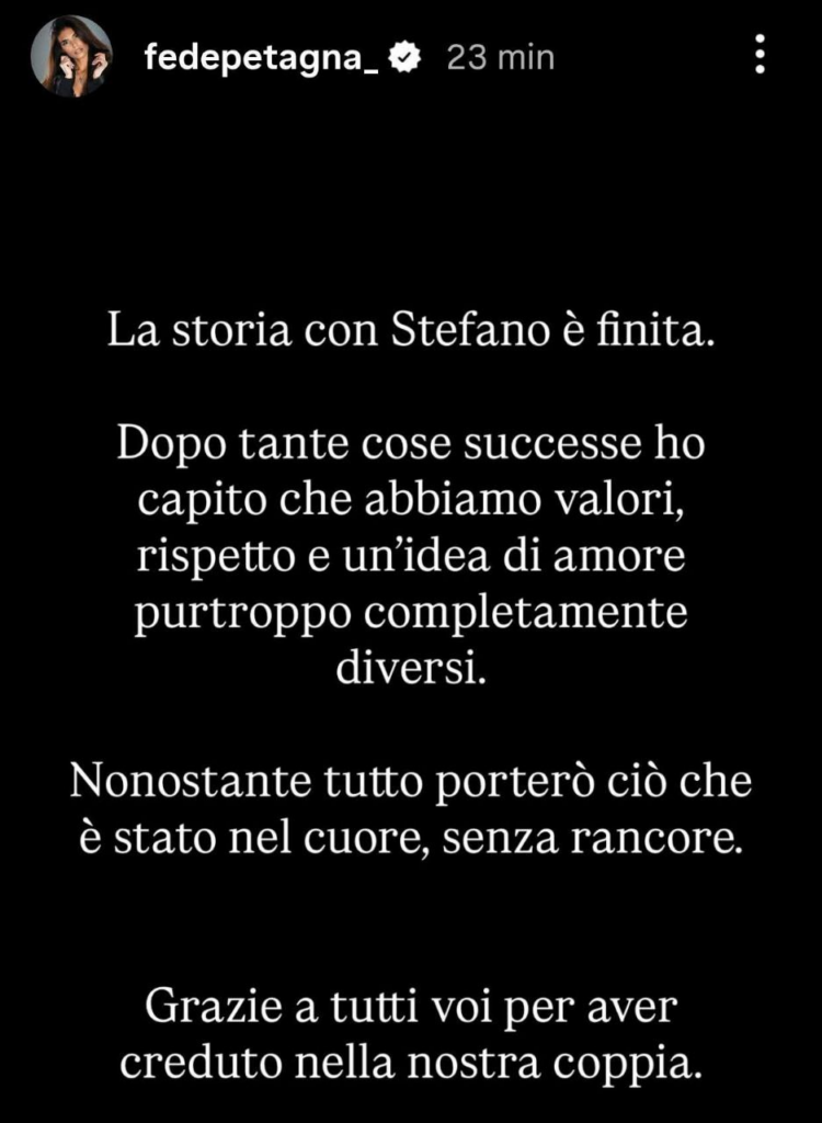 Federica Petagna Stefano Tediosi