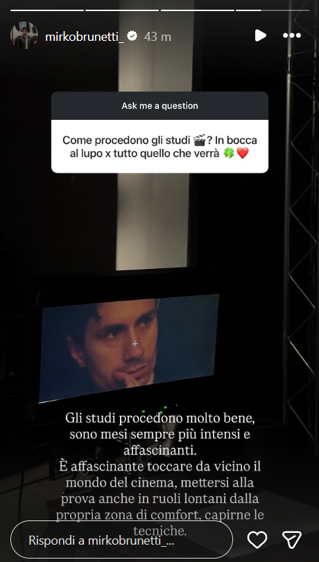 Mirko Brunetti attore