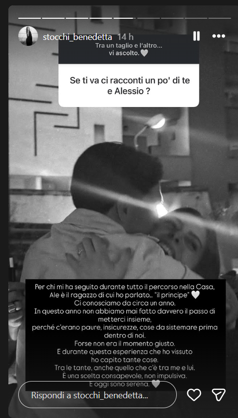 BENEDETTA STOCCHI NUOVO AMORE