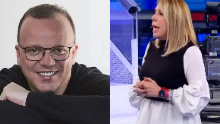 Anna Pettinelli e Gigi D'Aleesio ai ferri corti