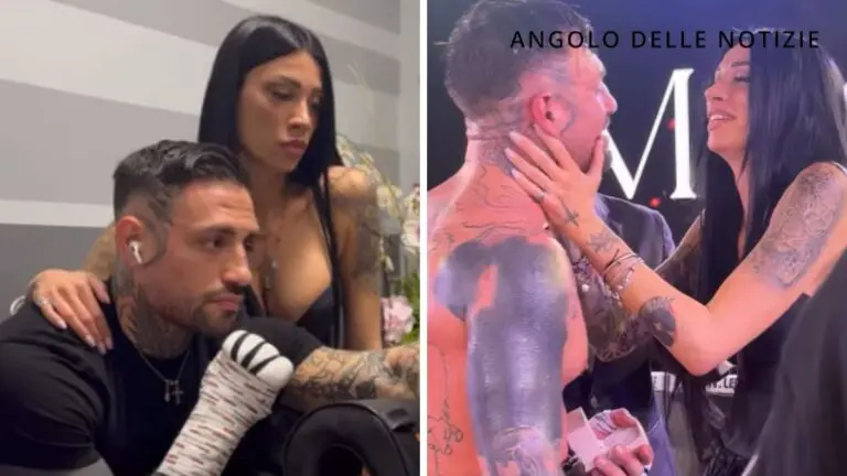 Gaia Gigli e la prorst a di matrimonio di Juan Romero