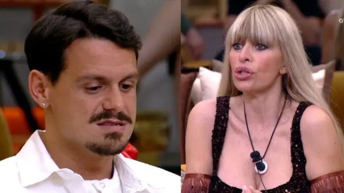 Alessandra Mussolini e renato Biancardi al gf vip 8