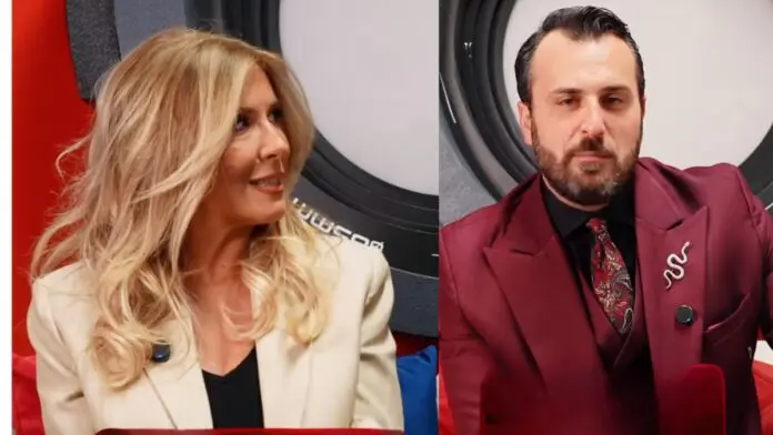 Giovanni Calvario e Selvaggia Lucarelli Gf vip 8