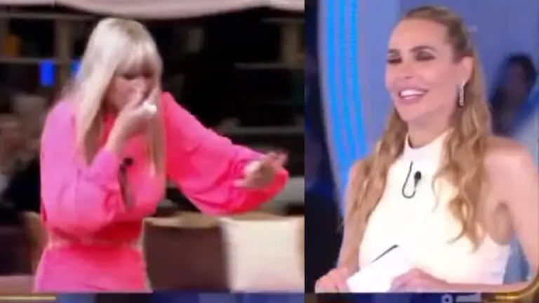 Mussolini e Ilary al Gf vip 8