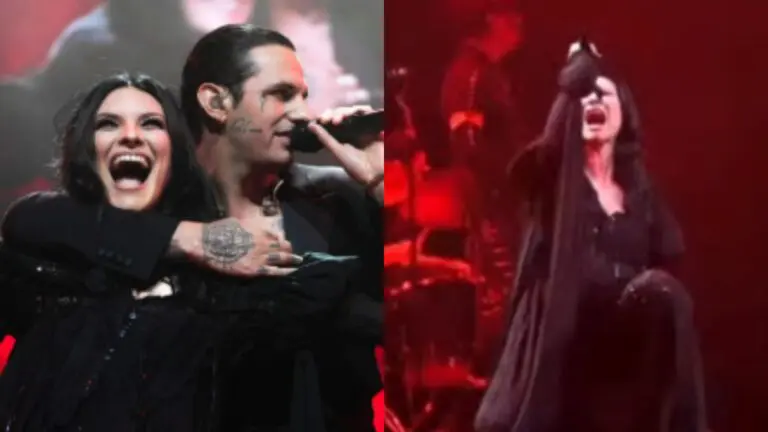 Laura Pausini e Achille Lauro Insieme