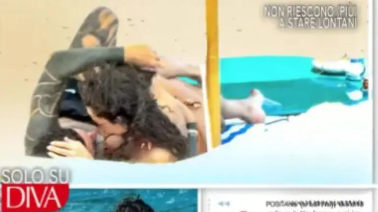 Armando Izzo e Raffaella Fico al mare beccati da Diva e Donna