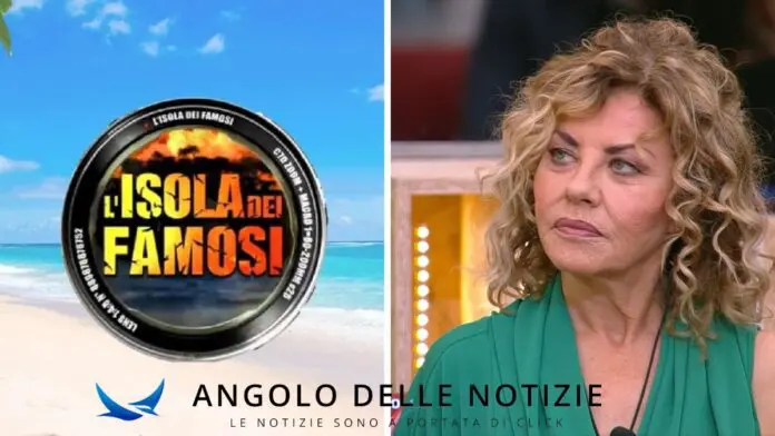 Eva Grimaldi fuori dai giochi all'Isola