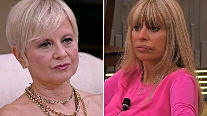 Antonella Elia e Alessandra Mussolini al GF Vip