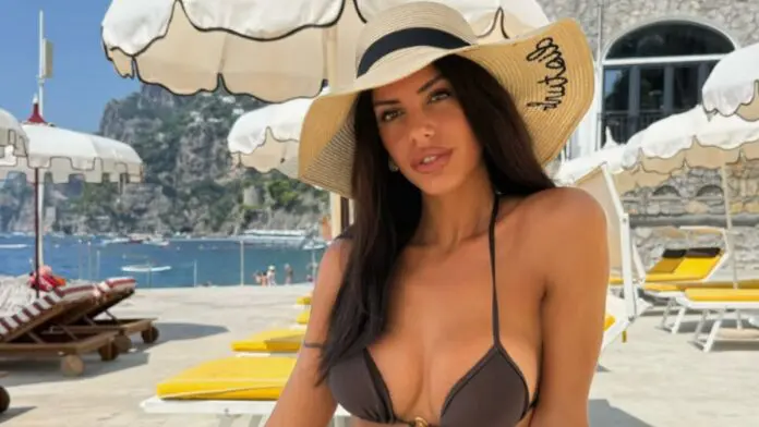 Antonella Fiordelisi a Positano