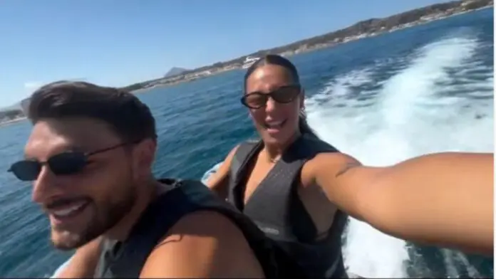 Ciro Solimeno torna felice .al mare