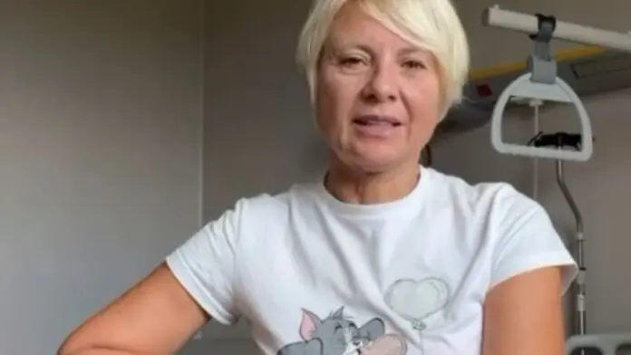 Antonella Elia in ospedale
