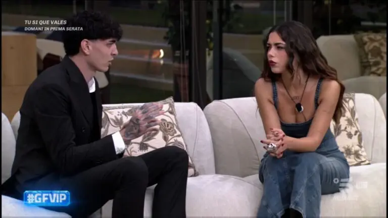 Gianmarco e Piera a Gf vip