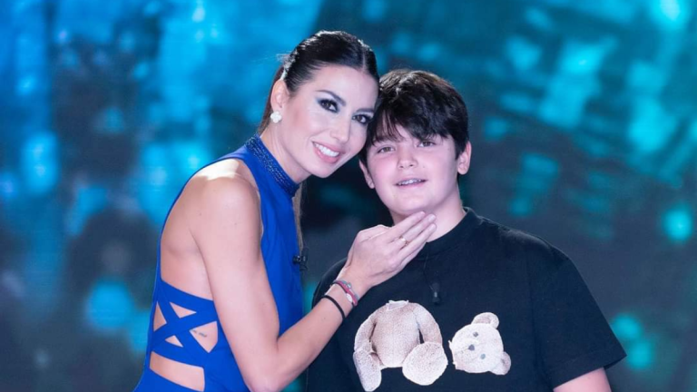 Elisabetta Gregoraci presenta il figlio Nathan Falco