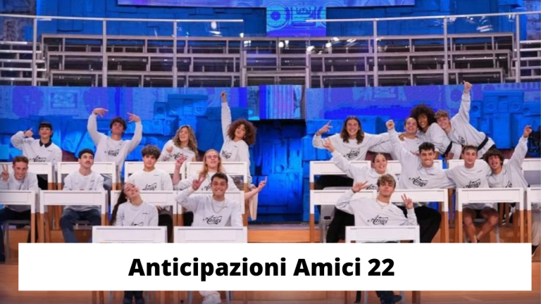 Anticipazioni amici 22