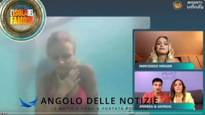 anticipazioni isola dei famosi 17 Mercedes