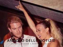 Diletta Leotta festeggia con il fidanzato