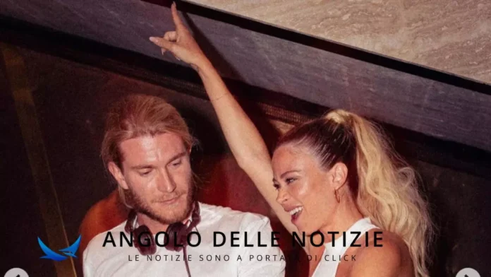 Diletta Leotta festeggia con il fidanzato