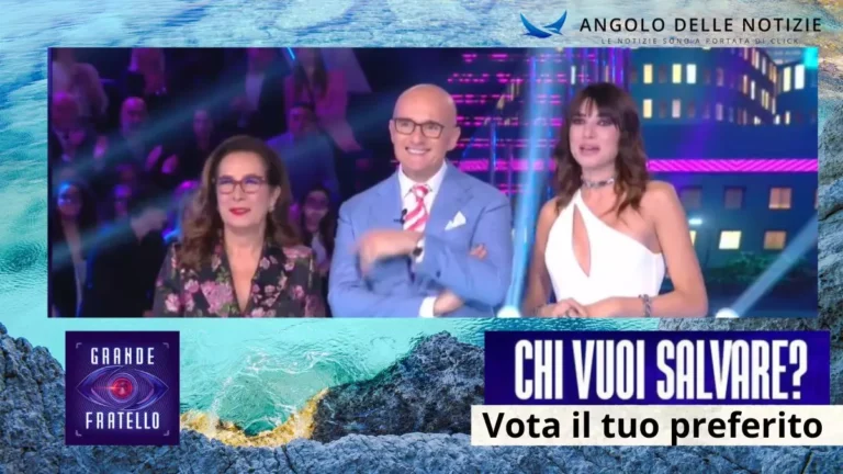 Televoto gf 20 novembre