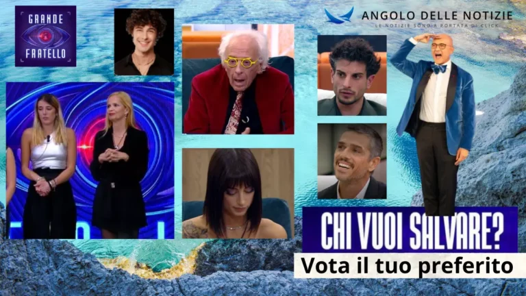 Televoto gf 9 novembre