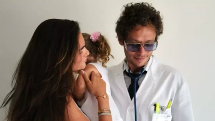 Valentino Rossi e l'annuncio del secondo figlio