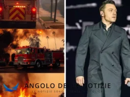 Come sta Tiziano Ferro che vice il drammatico incendio di Los Angeles