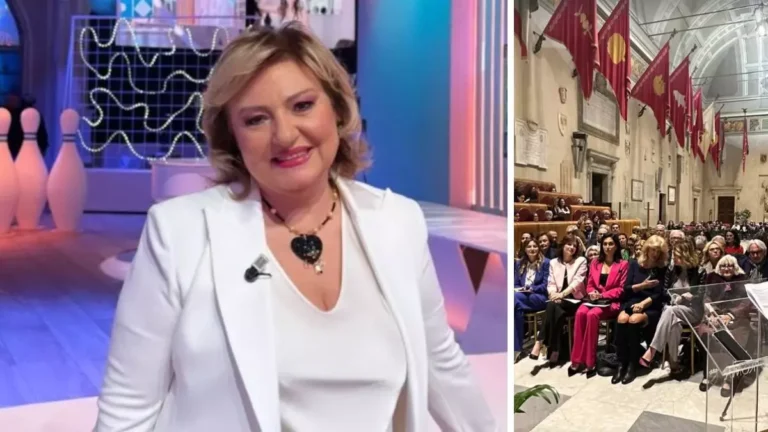 Monica Setta premiata a Roma