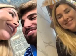 Alfonso D'Apice e Chiara Cainelli in festa