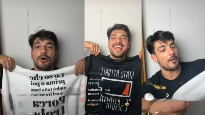 Lorenzo Spolverato in diretta istagram