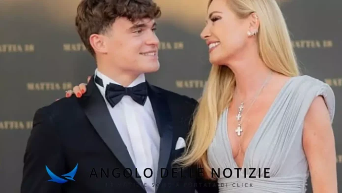 Federica Panicucci dedica figlio
