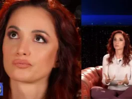 Andrea Delogu pensa all'ex fidanzato