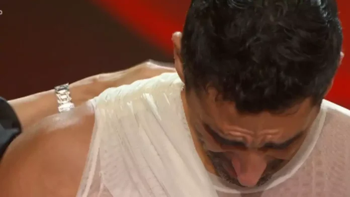 Filippo Magnini in lacrime a ballando con le stelle Filippo Magnini in lacrime a ballando con le stelle