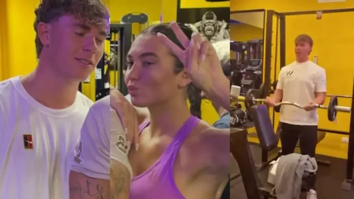 Cristian E Chanel Totti Virali Insieme Lo Scatto In Palestra