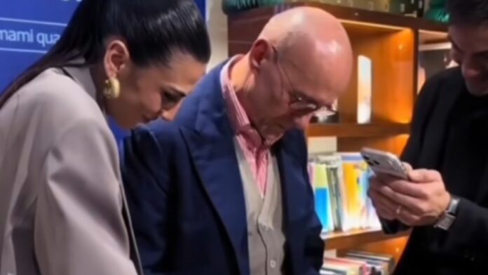 Giulia e Pierpaolo alla presentazione del libro