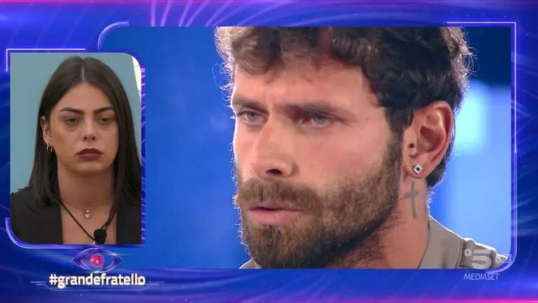 La reazione di Domenico dopo l'arrivo di valentina al GF 19