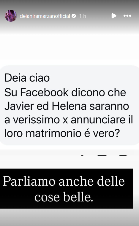 Javier Helena annuncio Verissimo