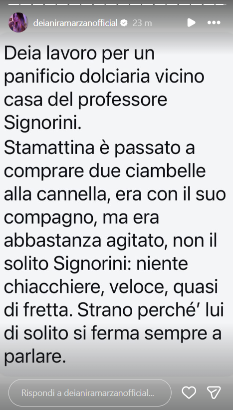Alfonso Signorini segnalazione