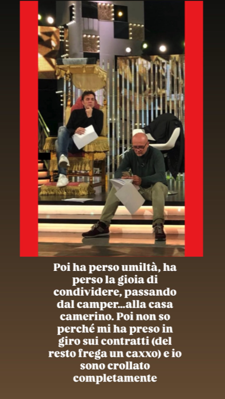 Gabriele Parpiglia Alfonso Signorini