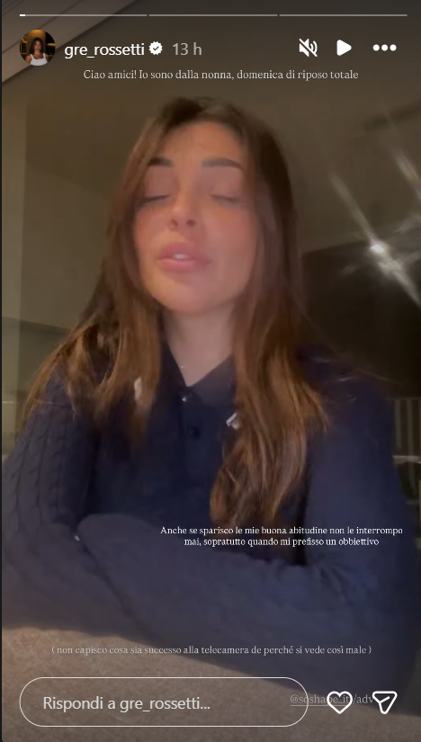 Greta Rossetti assenza