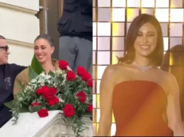 Belen Rodriguez infiamma Sanremo 2026: serenata, rose e palco dell’Ariston Belen super protagonista a Sanremo 2026