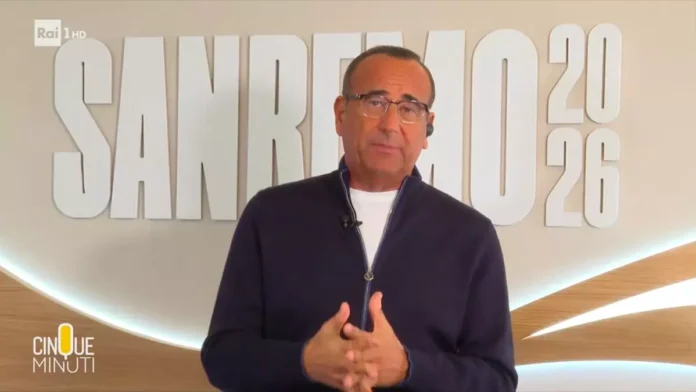 Carlo Conti su Sanremo 2026, gli ospiti svelati