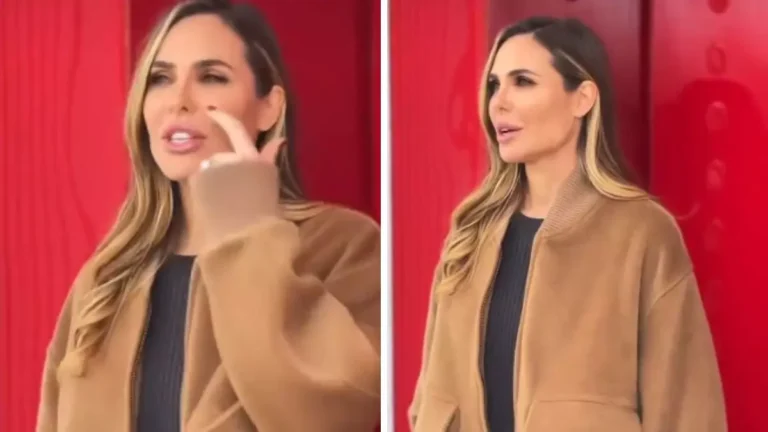 Ilary Blasi apre la porta Rossa