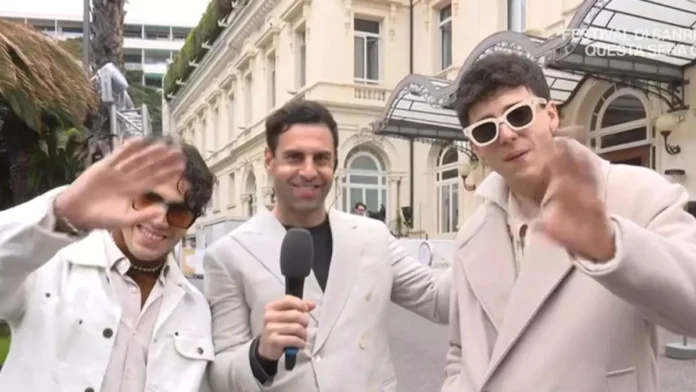 LDA e Aka7even in collegamento da Sanremo LDA e Aka7even in collegamento da Sanremo