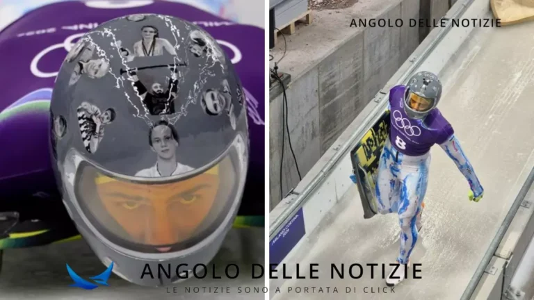 Vladyslav Heraskevych il gesto del casco a rischio squalifica