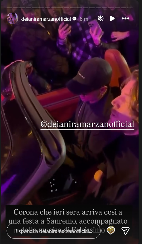 Sanremo Fabrizio Corona