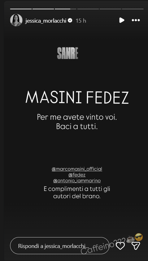 Sanremo 2026 Jessica Morlacchi