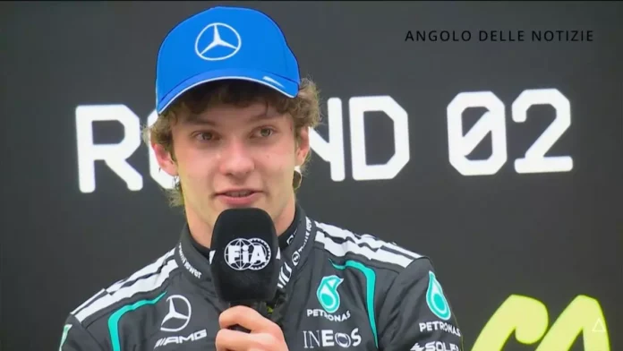 Kimi Antonelli vince il suo primo podio Kimi Antonelli vince il suo primo podio