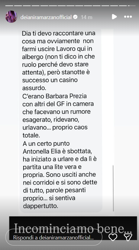 Deianira Marzano, spoiler ultim'ora GF VIP 8